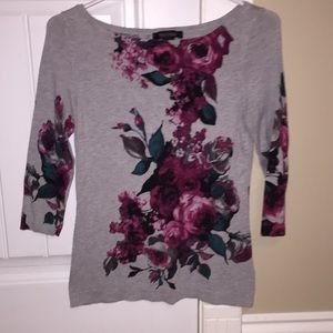 Floral White House Black Market size small.